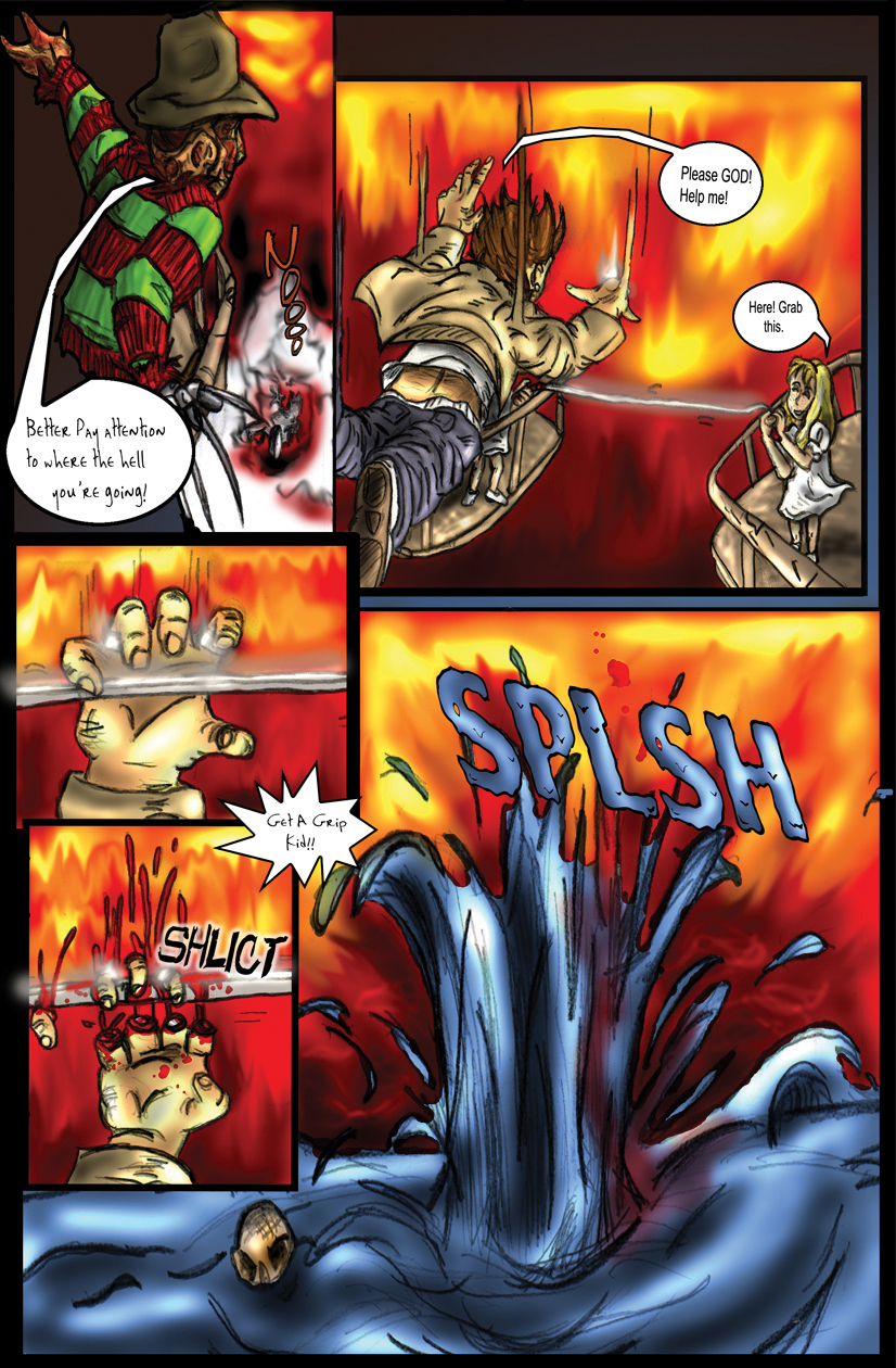 Michael's Gallery: A Nightmare on Elm Street fan comic