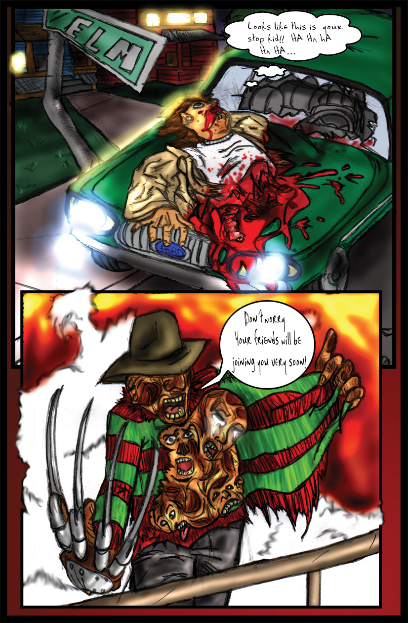 Michael's Gallery: A Nightmare on Elm Street fan comic