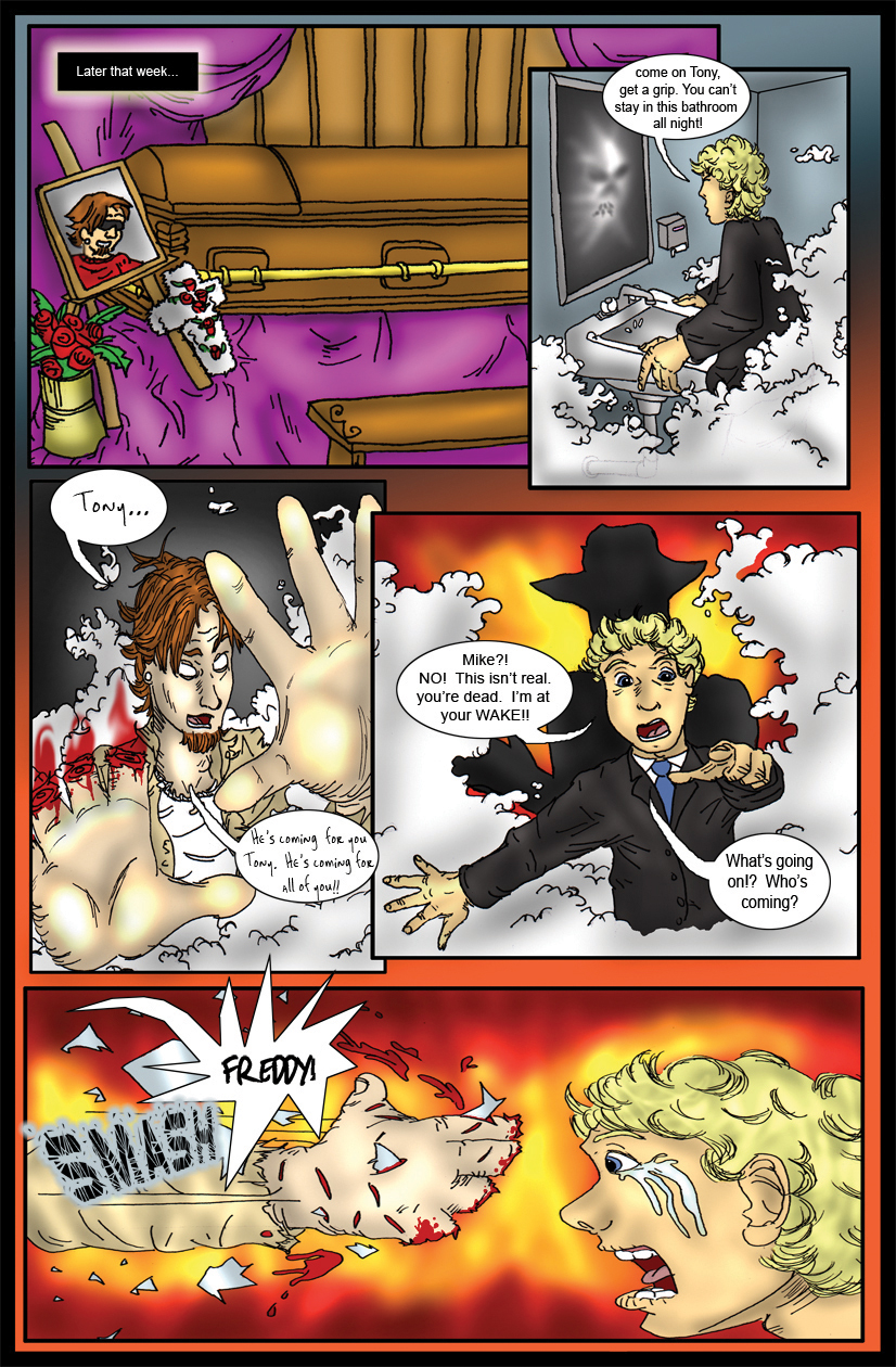 Michael's Gallery: A Nightmare on Elm Street fan comic