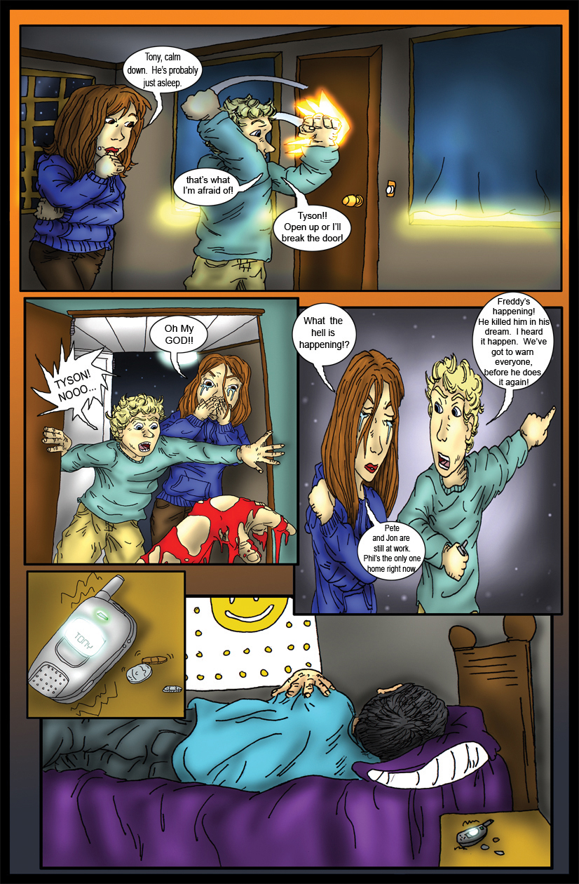 Michael's Gallery: A Nightmare on Elm Street fan comic