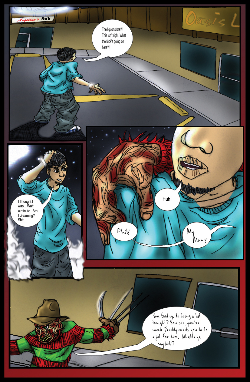 Michael's Gallery: A Nightmare on Elm Street fan comic