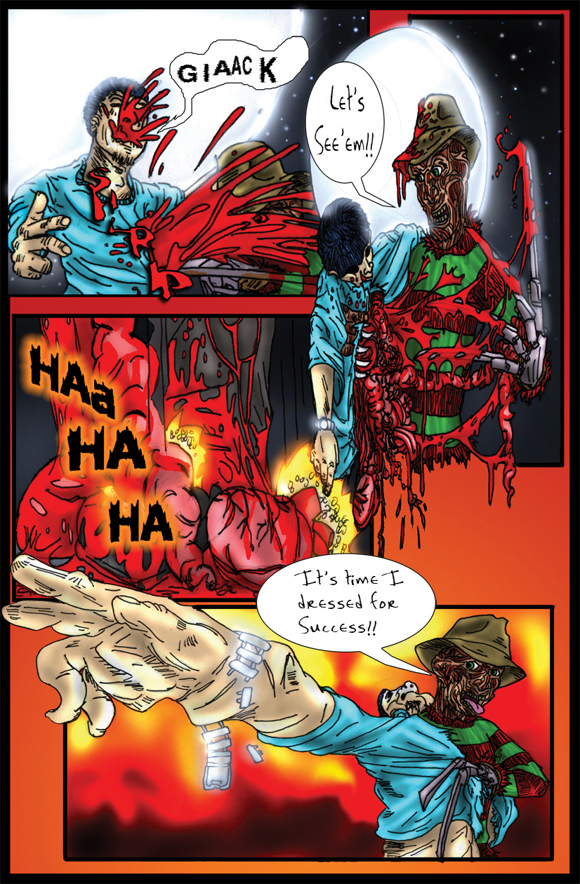 Michael's Gallery: A Nightmare on Elm Street fan comic