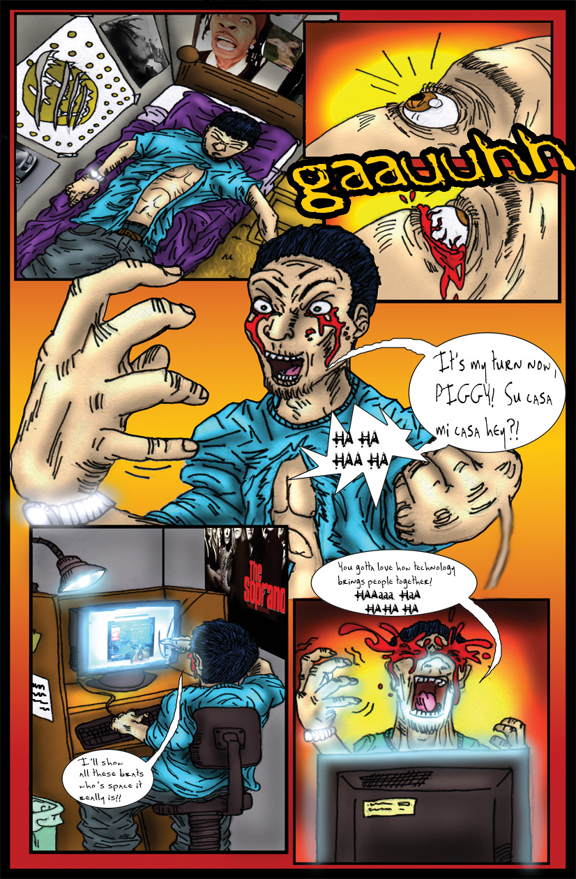 Michael's Gallery: A Nightmare on Elm Street fan comic
