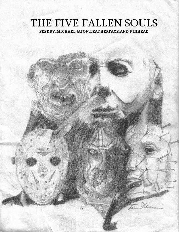 T.E.'s Gallery: Freddy Krueger, Jason Voorhees, and Horror icons