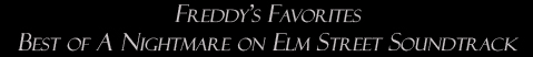 Freddy's Favorites: The Best of A Nightmare on Elm Street