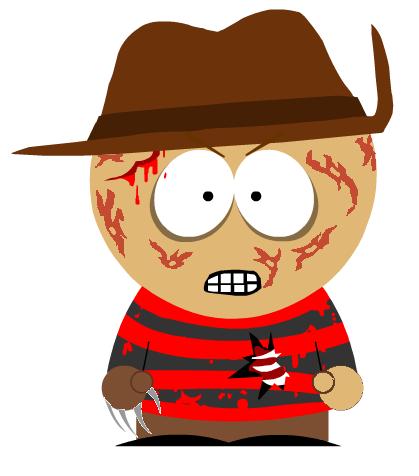 Andy's Gallery: A Nightmare on Elm Street, Freddy vs. Jason, and Horror icons.