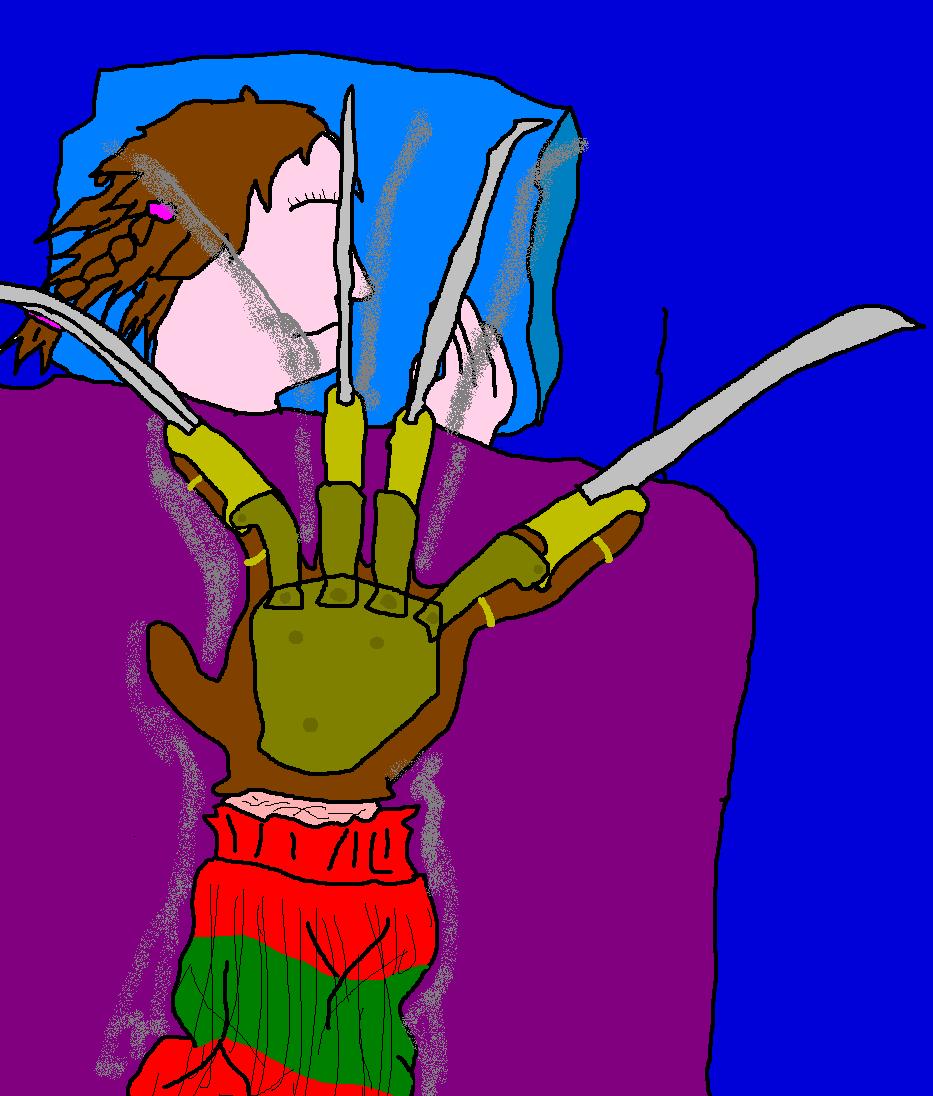 Andy's Gallery: A Nightmare on Elm Street, Freddy vs. Jason, and Horror icons.