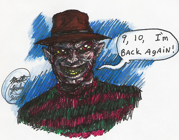 Matt's Gallery: A Nightmare on Elm Street and Horror icons
