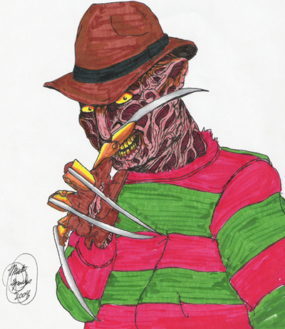 Matt's Gallery: A Nightmare on Elm Street and Horror icons