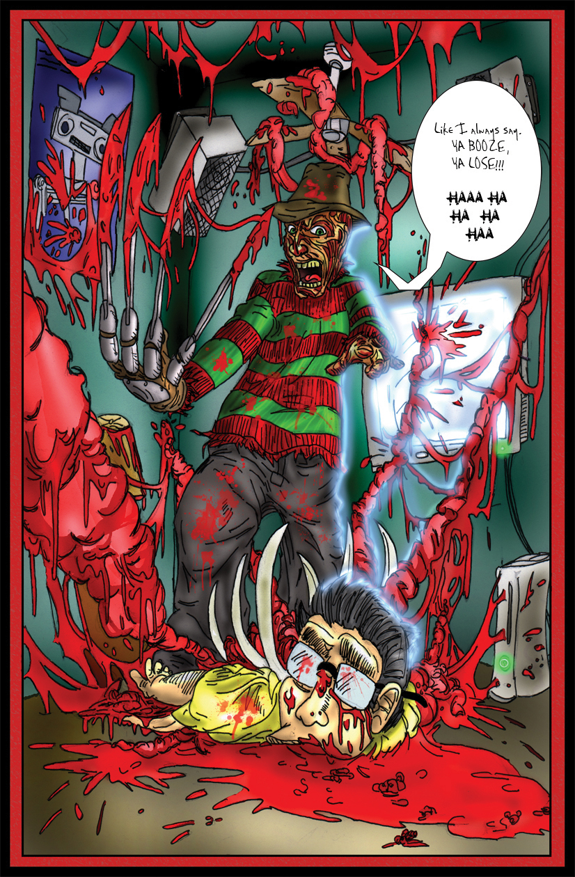Michael's Gallery: A Nightmare on Elm Street fan comic