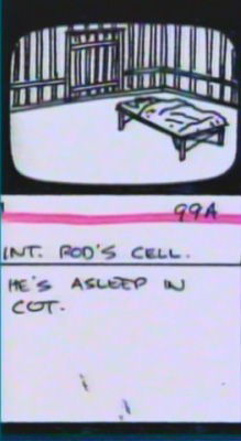 A Nightmare on Elm Street: Rod's Death Storyboards