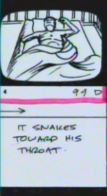 A Nightmare on Elm Street: Rod's Death Storyboards