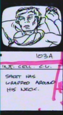 A Nightmare on Elm Street: Rod's Death Storyboards