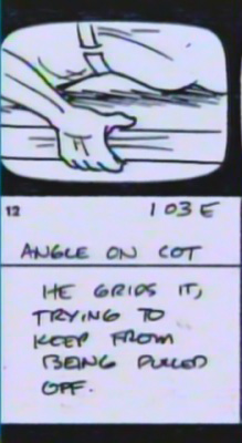 A Nightmare on Elm Street: Rod's Death Storyboards