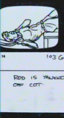 A Nightmare on Elm Street: Rod's Death Storyboards