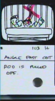 A Nightmare on Elm Street: Rod's Death Storyboards