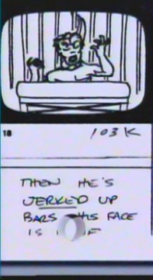 A Nightmare on Elm Street: Rod's Death Storyboards