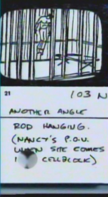 A Nightmare on Elm Street: Rod's Death Storyboards
